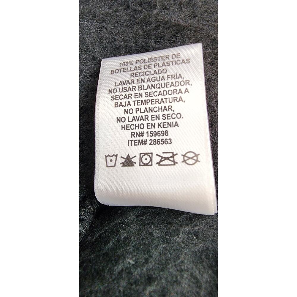 Susan G Komen Sweatshirt Womens Medium Black Sherpa Cozy Pullover Earth Yoga - Picture 13 of 13